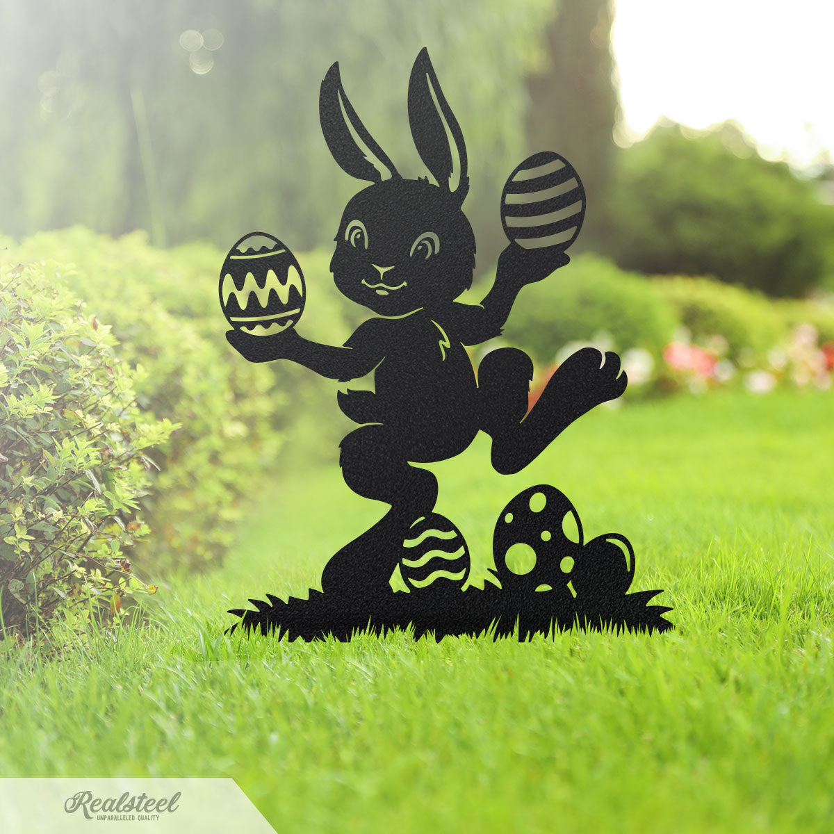 Easter Bunny Garden Stakes - RealSteel Center