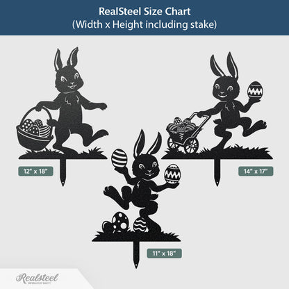 Easter Bunny Garden Stakes - RealSteel Center