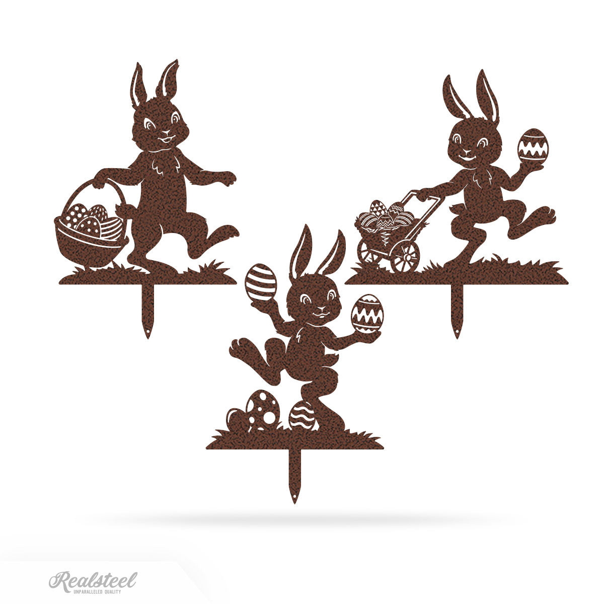 Easter Bunny Garden Stakes ASSORTED / Penny Vein - RealSteel Center