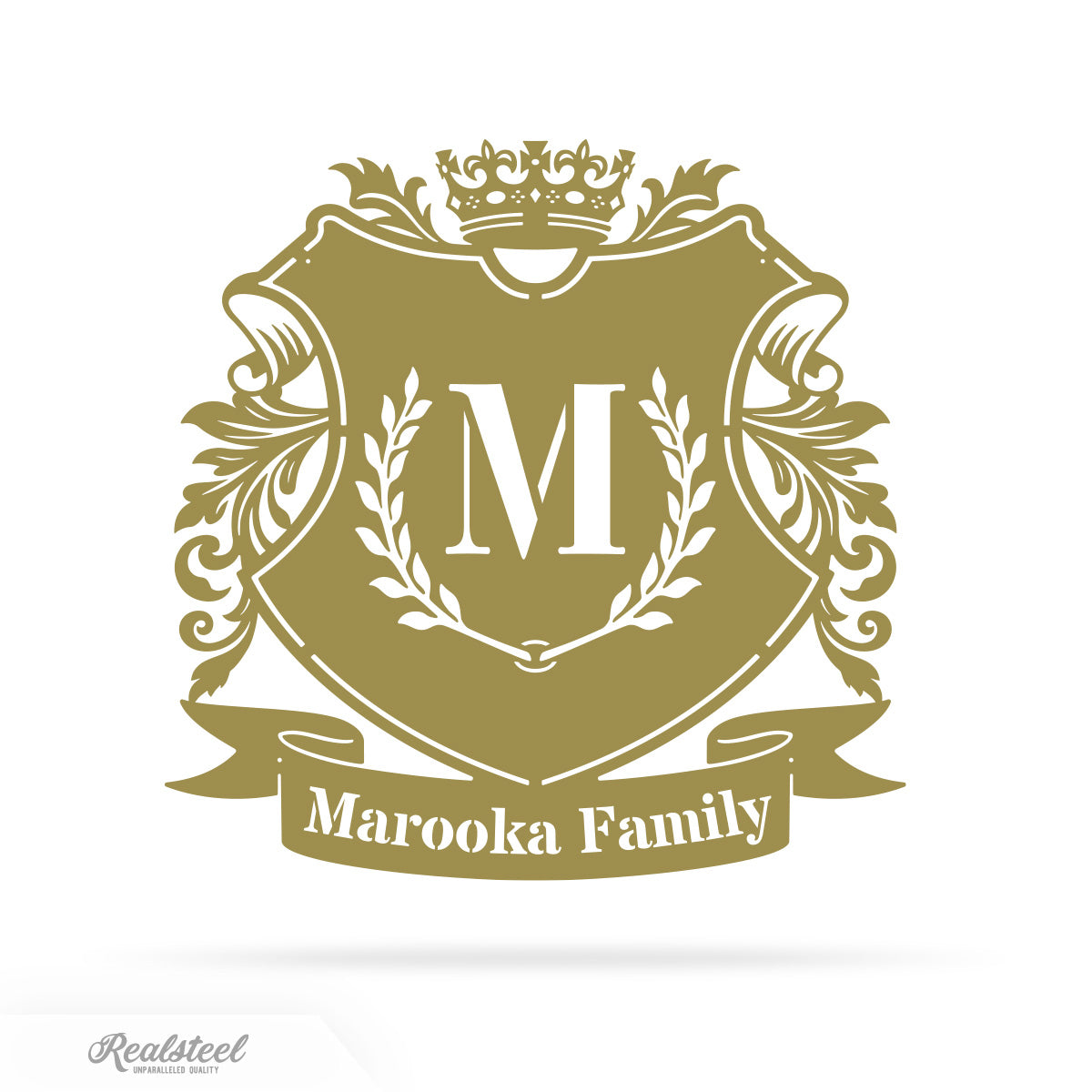 Family Crests and Coats of Arm Metal Wall Art - RealSteel Center