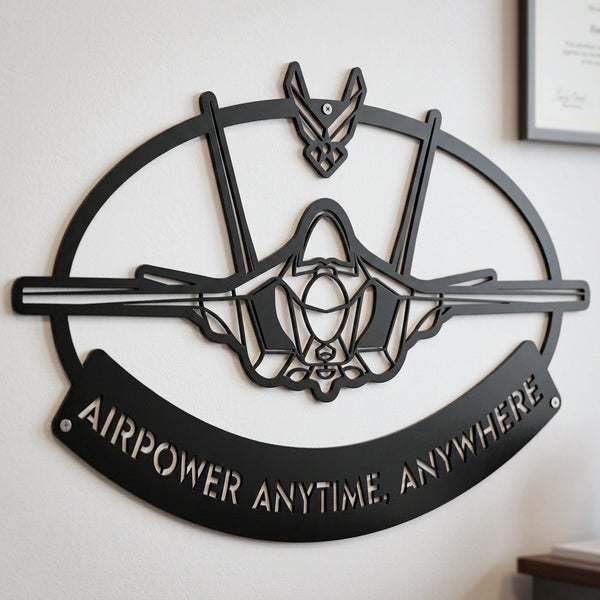 Fighter Jet Monogram - RealSteel Center