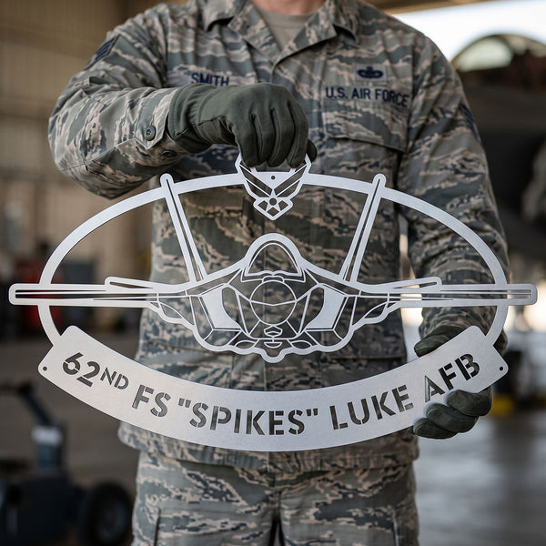 Fighter Jet Monogram - RealSteel Center