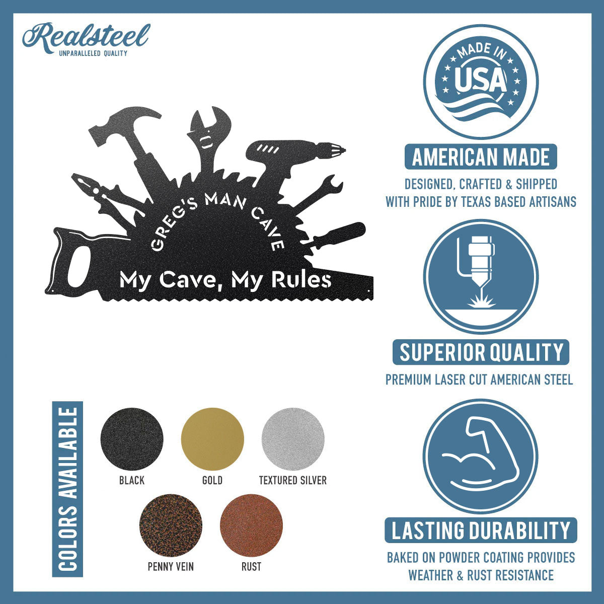 Garage Tools Monogram - RealSteel Center