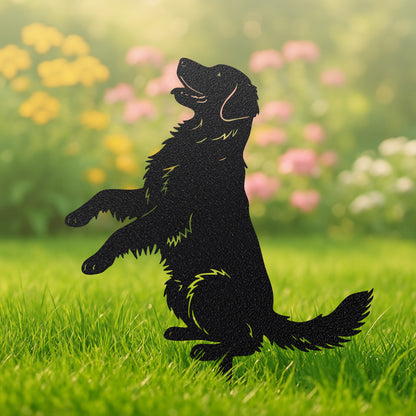 Garden Art-Golden Retrievers Stakes 3 Pack - RealSteel Center
