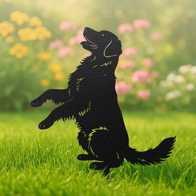 Garden Art-Golden Retrievers Stakes 3 Pack - RealSteel Center
