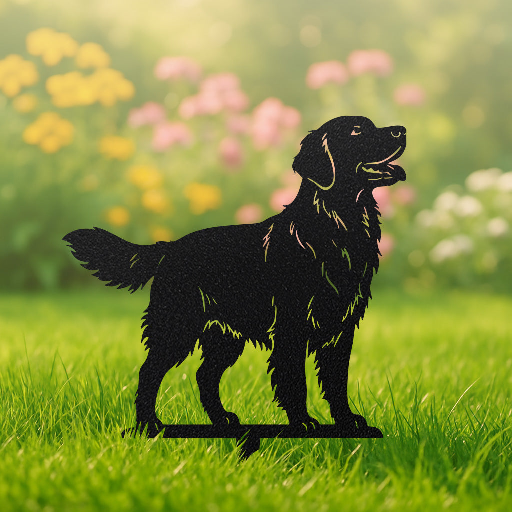 Garden Art-Golden Retrievers Stakes 3 Pack - RealSteel Center