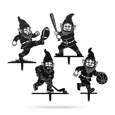 Garden Sports Gnome Yard Set - 4 Pack