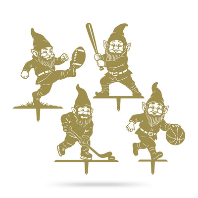 Garden Sports Gnome Yard Set - 4 Pack
