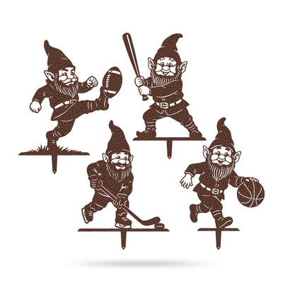 Garden Sports Gnome Yard Set - 4 Pack