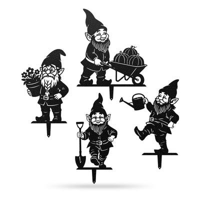 Garden Working Gnome Yard Set - 4 Pack