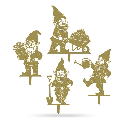 Garden Working Gnome Yard Set - 4 Pack