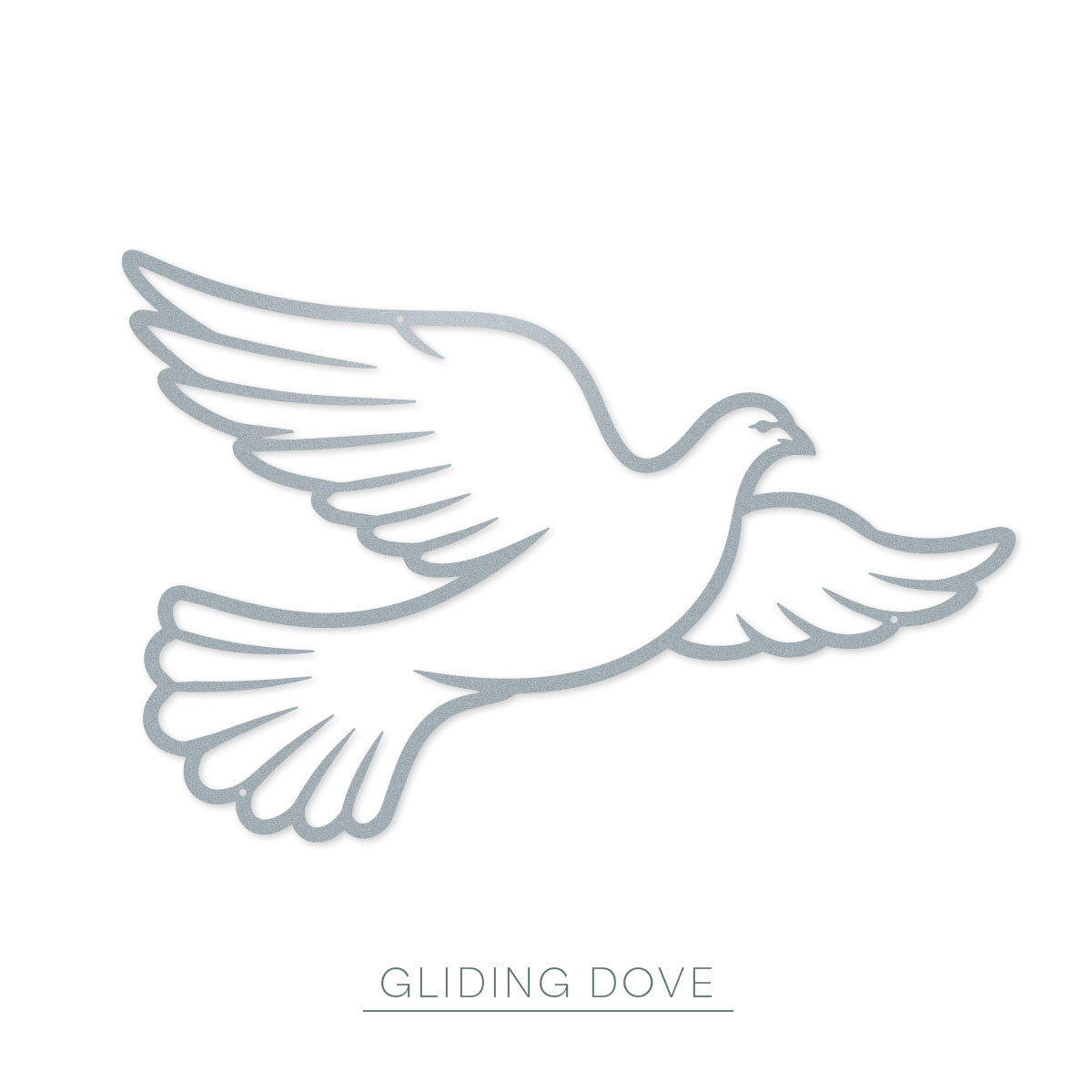 Flying Doves Metal Wall Art