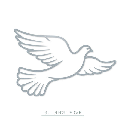 Flying Doves Metal Wall Art