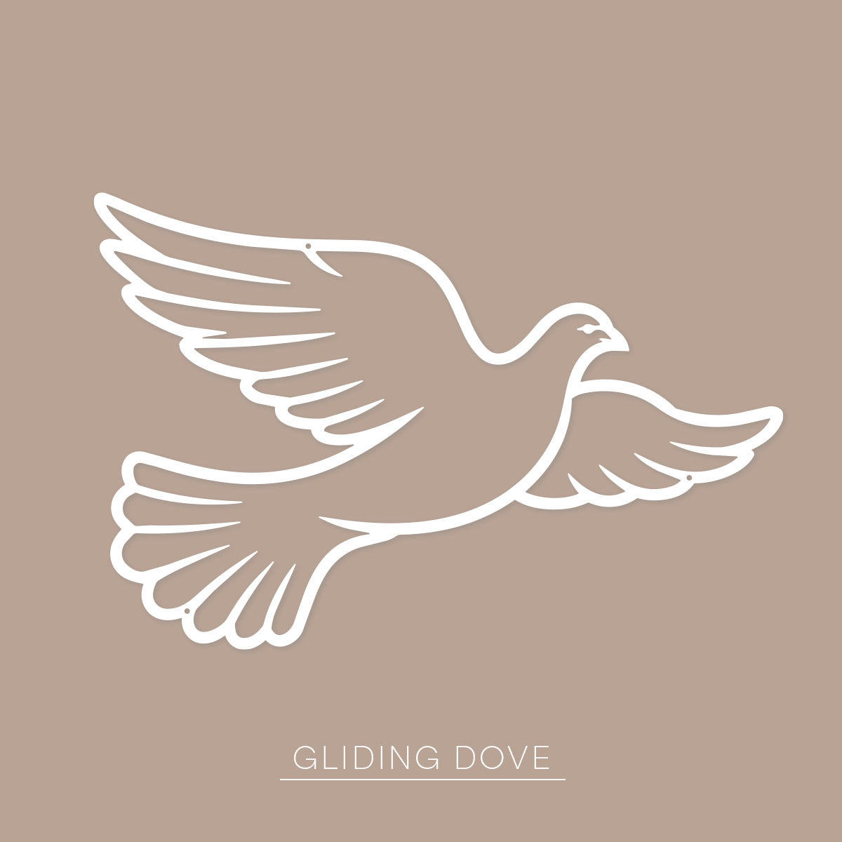 Flying Doves Metal Wall Art