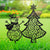 Happy Snowman Christmas Tree Garden Stake Set - RealSteel Center