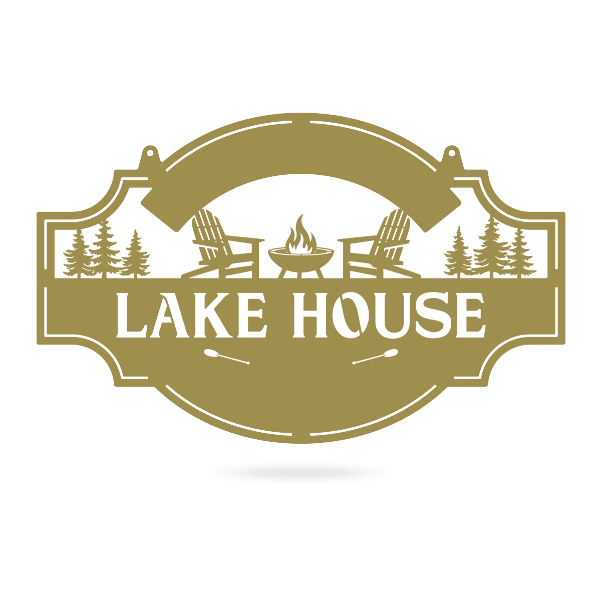 Lake House 3 Line Monogram - Custom Cabin & Lake House Decor 15