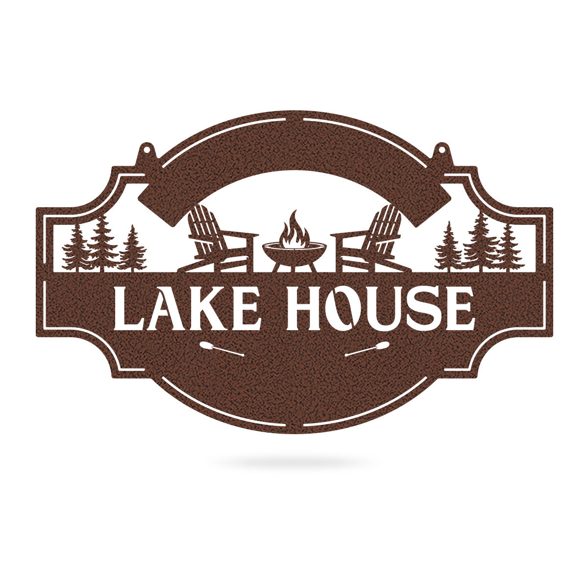 Lake House 3 Line Monogram - Custom Cabin & Lake House Decor 15