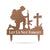 Let Us Not Forget Memorial Metal Stake 24" / Rust - RealSteel Center