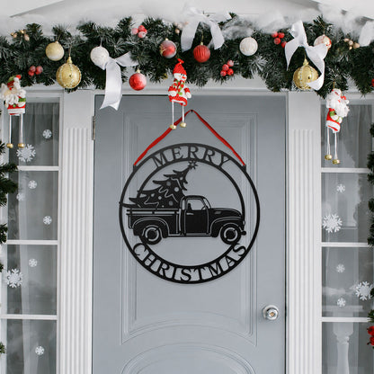 Truck Hauling Christmas Tree - RealSteel Center