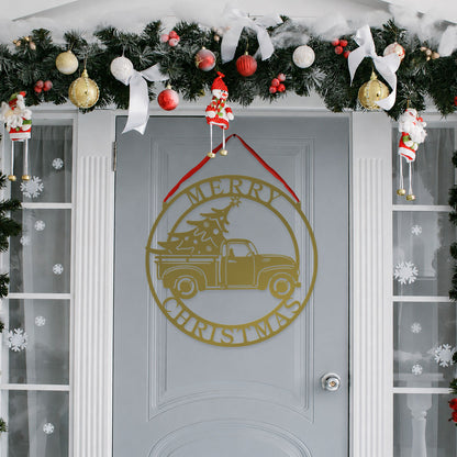 Truck Hauling Christmas Tree - RealSteel Center