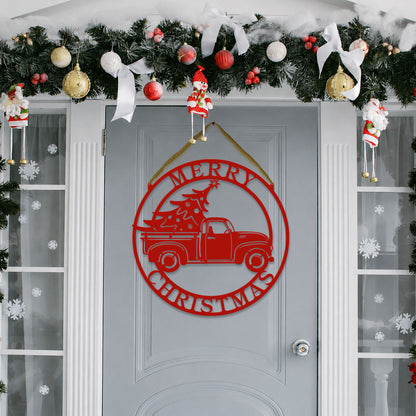 Truck Hauling Christmas Tree - RealSteel Center