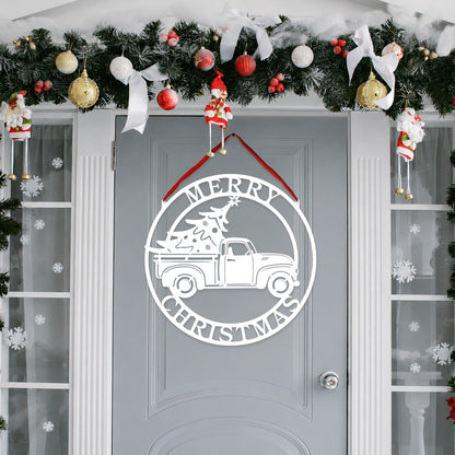 Truck Hauling Christmas Tree - RealSteel Center
