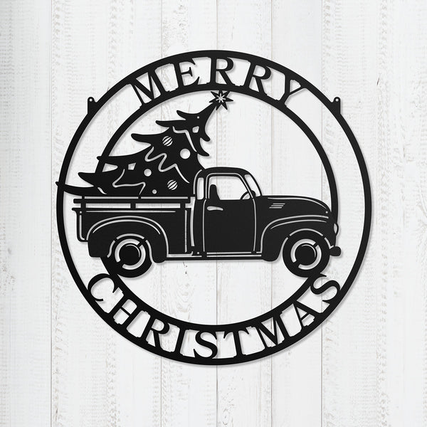 Truck Hauling Christmas Tree - RealSteel Center