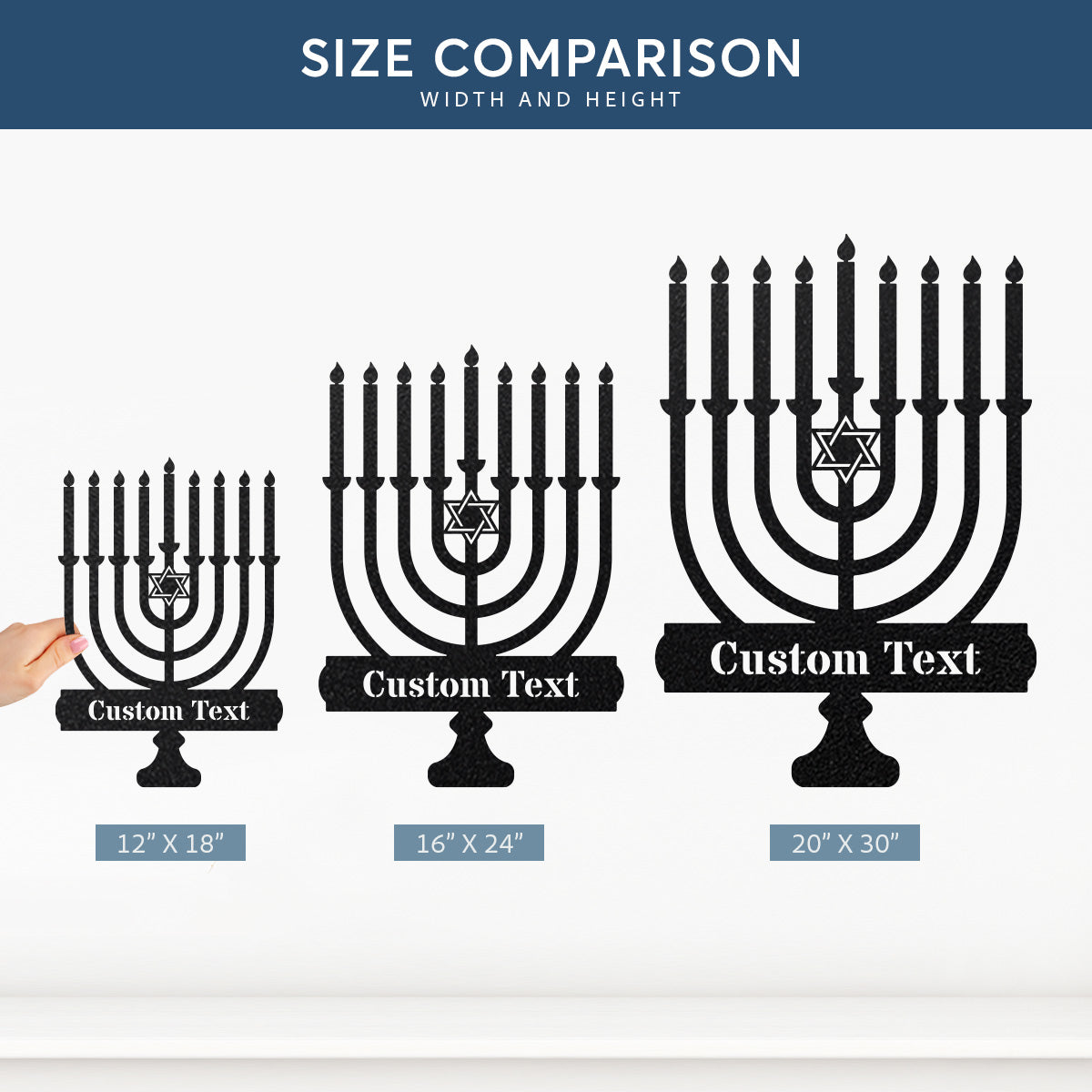 Menorah Monogram - RealSteel Center