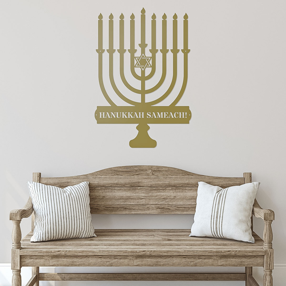 Menorah Monogram - RealSteel Center