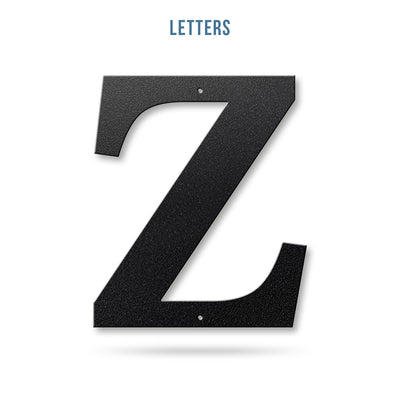 Metal House Numbers and Letters (12") – Individual Address Symbols and Characters for Home or Business