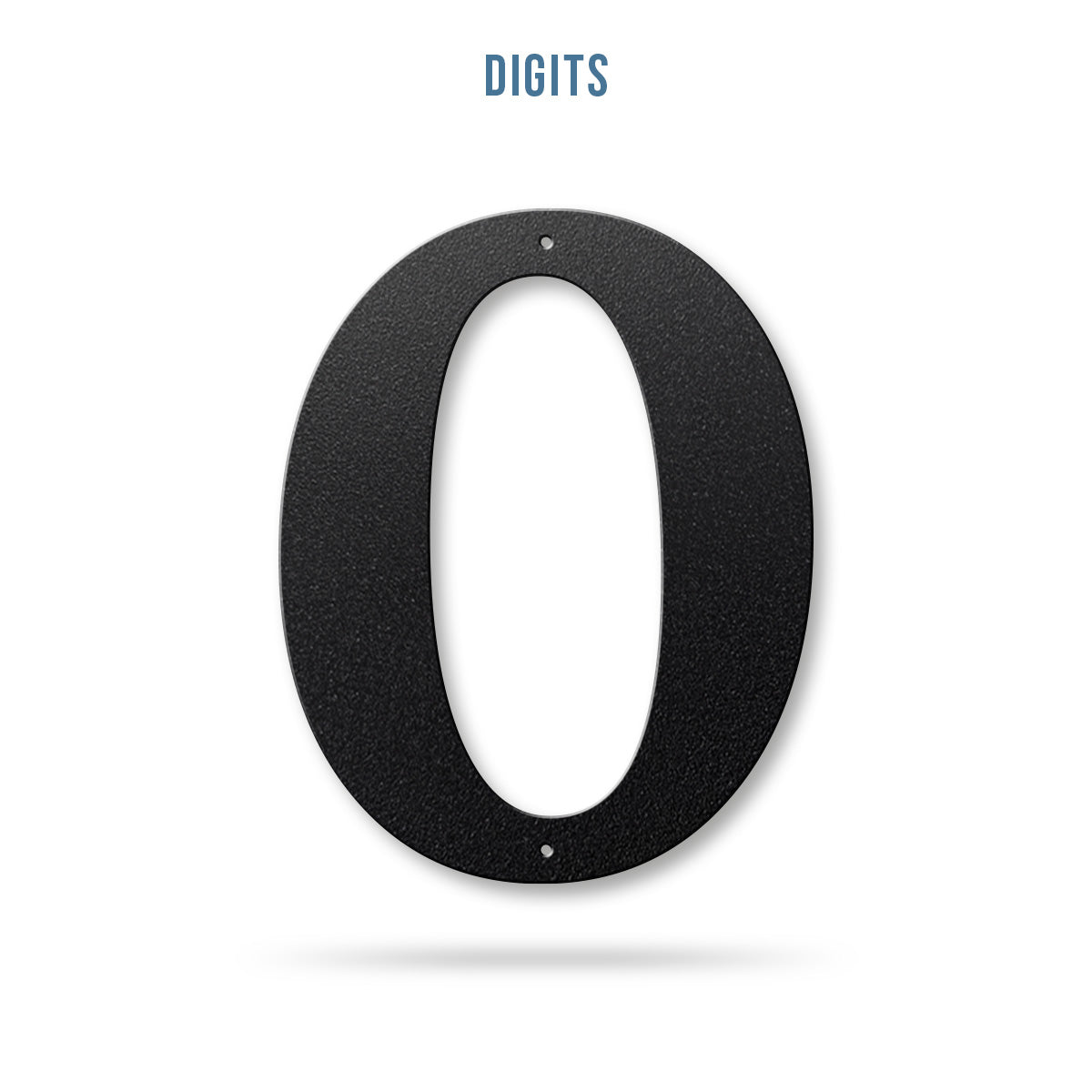 Metal House Numbers and Letters (4" and 6") – Individual Address Symbols and Characters for Home or Business