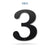 Metal House Numbers and Letters (12") – Individual Address Symbols and Characters for Home or Business