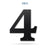 Metal House Numbers and Letters (12") – Individual Address Symbols and Characters for Home or Business