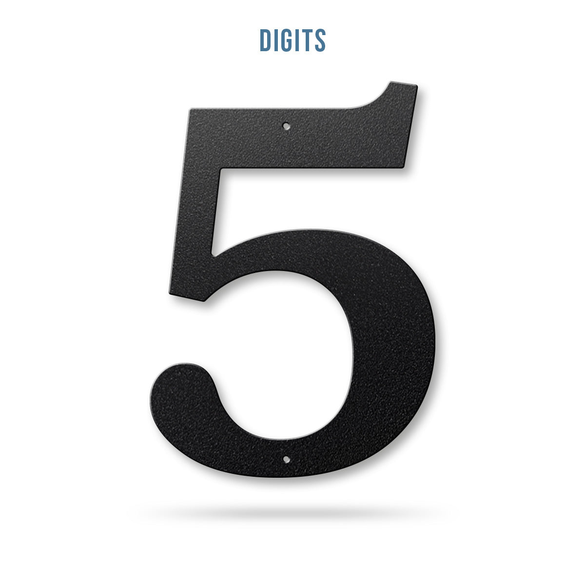 Metal House Numbers and Letters (4" and 6") – Individual Address Symbols and Characters for Home or Business