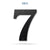 Metal House Numbers and Letters (12") – Individual Address Symbols and Characters for Home or Business