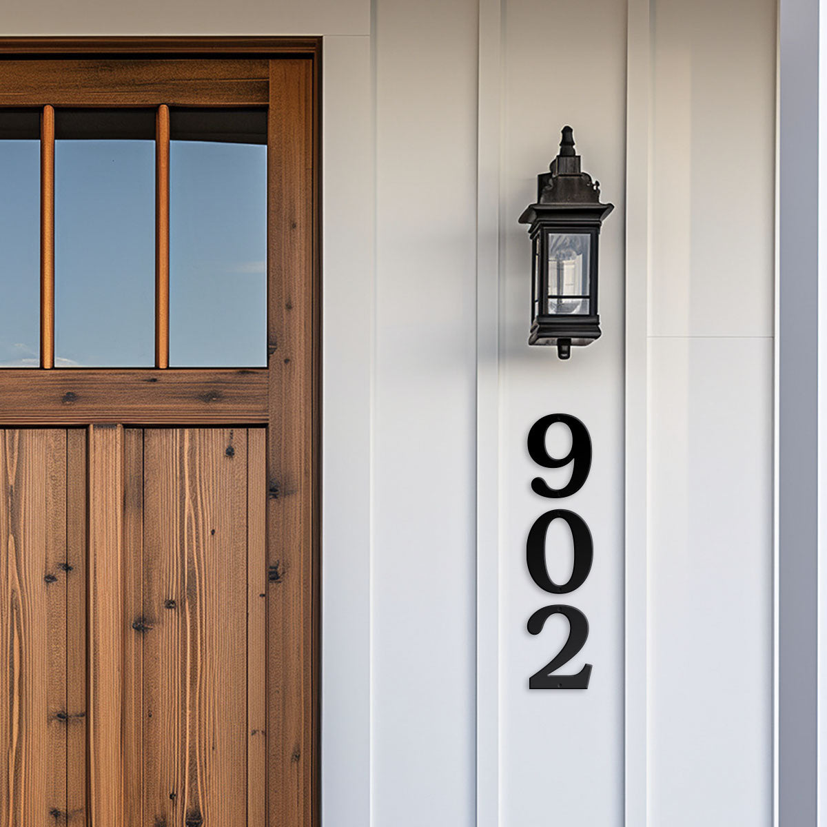 Metal House Numbers and Letters (12") – Individual Address Symbols and Characters for Home or Business - RealSteel Center