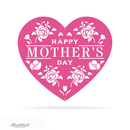 Mother's Day Heartwarming Wishes 124x14 / Pink - RealSteel Center