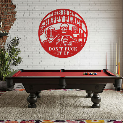 My Happy Place Man Cave