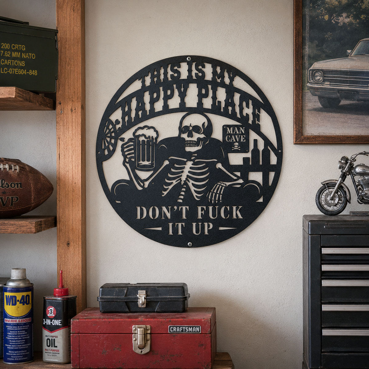 My Happy Place Man Cave