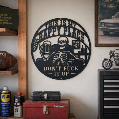 My Happy Place Man Cave