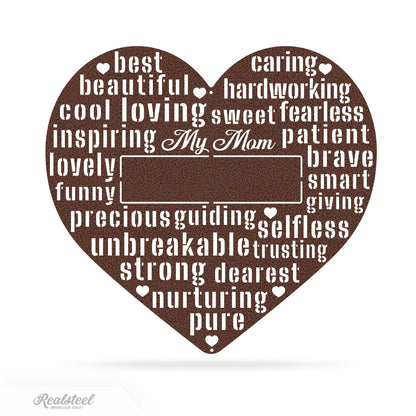 My Mom Monogram 18" / Penny Vein - RealSteel Center