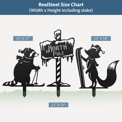 Garden Art - North Pole Critters Set - RealSteel Center