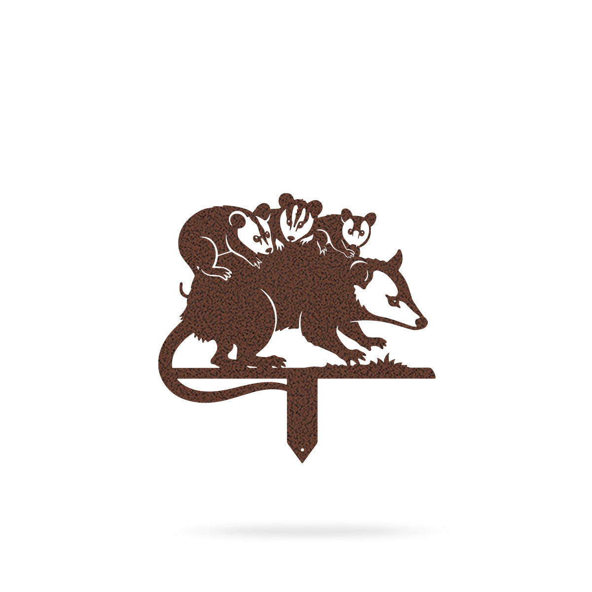 Garden Art - Opossums Garden Stake Set