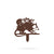 Garden Art - Opossums Garden Stake Set