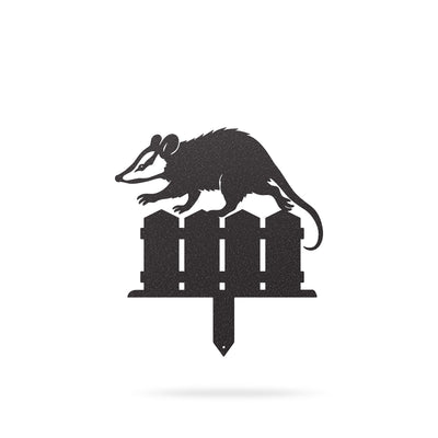 Garden Art - Opossums Garden Stake Set