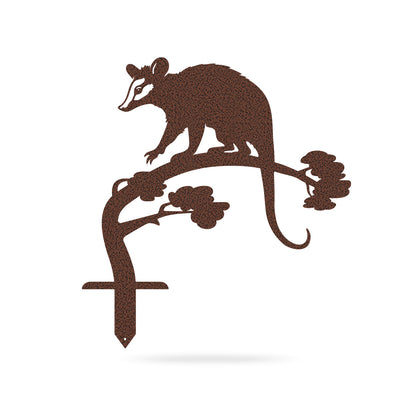 Garden Art - Opossums Garden Stake Set