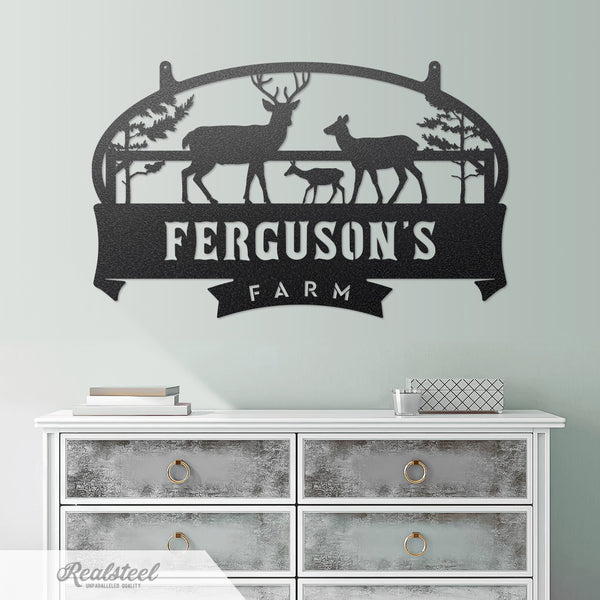 Deer Family Farm Monogram - RealSteel Center