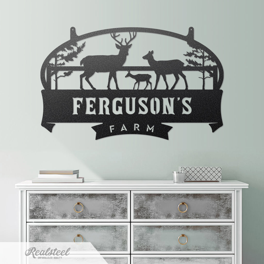 Deer Family Farm Monogram - RealSteel Center