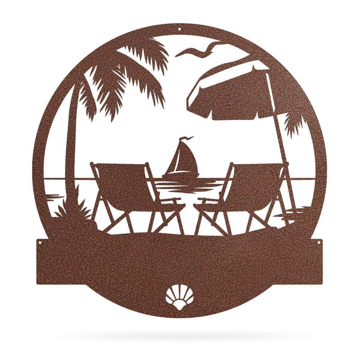 Palm Beach Monogram 18" / Penny Vein - RealSteel Center