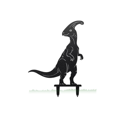 Dinosaur Garden Stakes – 5 Prehistoric Metal Yard Decorations